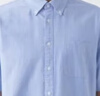 無(wú)印良品（MUJI）男式 棉水洗牛津紐扣領(lǐng)短袖襯衫 休閑百搭 純棉全棉 男士襯衣外套 薩克森藍(lán) S（165/84A） 曬單實(shí)拍圖