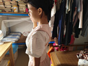 背背佳矯姿帶兒童學(xué)生女生透氣款挺拔開肩背帶端正姿勢帶U9蜜桃粉-L 曬單實(shí)拍圖