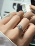 愛(ài)心形莫桑石鉆戒女純銀一克拉仿真鉆石戒指求婚結(jié)婚送女朋友老婆 愛(ài)心形莫桑鉆戒50分 默認(rèn)活口可以調(diào)節(jié)大小 曬單實(shí)拍圖
