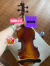 克莉絲蒂娜（Christina）手工實木小提琴V06B專業(yè)考級進階演奏成人兒童學(xué)生初學(xué)入門樂器 v06C古典亮光 4/4身高155cm以上 曬單實拍圖