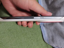 STRYFER適用華為nova14Ultra手機(jī)殼無邊框半包大孔超薄防摔保護(hù)殼套皮紋簡約男女生款硬殼-紅圈白色 曬單實拍圖