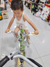 永久（FOREVER）兒童可折疊兒童自行車2-3-6-7-10歲男女孩單車寶寶可愛腳踏車 蜜蜂獅+98%裝+可折疊+ 車籃 +后座 14寸【適用身高95-115cm】 曬單實拍圖