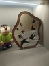 OEIN中古風(fēng)百蝶圖桌面裝飾畫(huà)復古藝術(shù)臥室掛畫(huà)小眾桌面擺畫(huà)電視柜擺件【花鳥(niǎo)啼鳴】【尺寸剛好】20*25cm（晶瓷高清） 曬單實(shí)拍圖