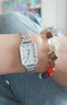 丹尼爾惠靈頓（DanielWellington）DW手表女小藍(lán)針復(fù)古方表女士手表歐美腕表 七夕情人節(jié)禮物送女友 DW00100691 26mm 曬單實(shí)拍圖