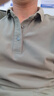 布先生翻領(lǐng)t恤男2025夏季新款美式翻領(lǐng)短袖男裝AT15055 海貝杏 S (165) 曬單實(shí)拍圖