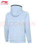 李寧（LI-NING）外套男子秋款空氣層舒適開(kāi)衫連帽運(yùn)動(dòng)服休閑透氣夾克衛(wèi)衣 曬單實(shí)拍圖