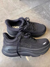 HOKA ONE ONE新款男款夏季邦代9公路跑步鞋BONDI 9輕盈舒適緩震 黑色/黑色-寬版 44.5 曬單實(shí)拍圖