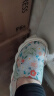 IQGD月子鞋棉拖鞋產(chǎn)后厚底孕婦鞋軟底包跟防滑家居 小花籃 38-39 曬單實(shí)拍圖