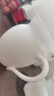 鈺銓龍門(mén) 冰種玉瓷公道杯茶漏組 德化白瓷素?zé)√ナ直韬７植杵鬟^(guò)濾組合 冰種薄胎手柄茶海290ml+茶漏組 曬單實(shí)拍圖