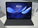 閃魔適用華為matepadair12保護(hù)套25/24款matepad air保護(hù)套橫豎旋轉(zhuǎn)全包air12保護(hù)殼柔光版通用黑色 曬單實(shí)拍圖