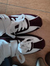 TOOMANYSHOES 【吳昕同款】甜味補劑 夏季新款軟底網(wǎng)面運動鞋透氣休閑德訓(xùn)鞋女 酒紅色 37 曬單實拍圖