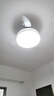 奧克斯隱形吊扇燈餐廳臥室大風(fēng)力吸頂風(fēng)扇燈客廳電扇燈全光譜燈具變光 48寸變頻-(遙控)72W 曬單實(shí)拍圖