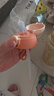 恩爾美（nRMEi）ppsu水杯孕婦帶吸管成人刻度躺著(zhù)喝水女兒童學(xué)生耐高溫食品級杯子 橙色380ml【ppsu+刻度+吸管款】 曬單實(shí)拍圖