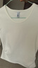 森馬（Semir）短袖t恤女短款緊身夏季圓領(lǐng)正肩上衣V領(lǐng)收腰套頭衫109324100003 曬單實拍圖