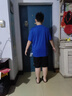 小豬托尼男童套裝運動速干兒童套裝網(wǎng)眼透氣夏季胖童中大童套裝青少年 運動圖案套裝藍 170 合適165-170身高，130-150斤 曬單實拍圖
