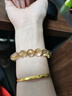 周大生金發(fā)晶手串高端水晶手鏈檸檬黃高級感配飾七夕生日禮物 金發(fā)晶-高端水晶 約12mm 曬單實(shí)拍圖