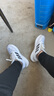 阿迪達斯（adidas）男鞋女鞋夏季新款休閑百搭白色運動(dòng)鞋網(wǎng)面透氣輕便減震軟底跑步鞋 JP9786【官方正品 假一賠十】白色 41 曬單實(shí)拍圖