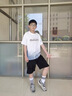 FANGSEN男童短袖T恤套裝夏季2025新款兒童男裝運(yùn)動(dòng)衣服帥氣童裝男孩夏裝 綠色兩件套 150 碼建議身高140CM 曬單實(shí)拍圖