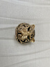 頂妃（DING FEI）老虎胸針2025新款歐美虎頭胸花別針?biāo)@領(lǐng)針西服固定 DM36-1金色  A21-303 曬單實(shí)拍圖