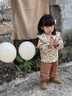 G.DUCKKIDS小黃鴨童裝女童套裝春秋季2024新款兒童衣服女孩洋氣襯衫長褲兩件 碎花蝴蝶結(jié)-粉紅色 110 建議4~5歲【100-110cm】 曬單實拍圖