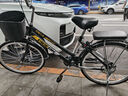 飛鴿（FLYING PIGEON）自行車成人通勤車自行車學(xué)生單車成人自行車通勤自行車城市公路車 頂配黑|單速+雙碟剎+實心胎+禮包 26寸|身高160-185cm 曬單實拍圖