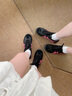 Onitsuka Tiger鬼塚虎新款女鞋 復古運動(dòng)休閑鞋 MEXICO 66? 1183C102 黑色/粉色 37.5 曬單實(shí)拍圖