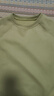 品彩（PinCai）松弛感衛(wèi)衣女簡約純色圓領(lǐng)假兩件拼接衛(wèi)衣寬松百搭上衣 P141W1739 曬單實(shí)拍圖