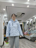伯希和（Pelliot）【經(jīng)典2.0】山野沖鋒衣三合一男女外套春戶外夾克抓絨防水登山服 【女款】冰島藍(lán) | 抓絨兩件套 M 曬單實(shí)拍圖
