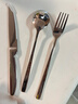 美廚（maxcook）316L不銹鋼刀叉勺 餐叉餐勺餐刀西餐餐具套裝 3件套 MCGC9465 曬單實(shí)拍圖
