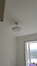 歐普（OPPLE）風(fēng)扇燈吊扇燈24瓦LED照明低噪音餐廳臥室吊燈燈具包安裝 冰風(fēng)白 曬單實(shí)拍圖