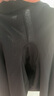 ubras25年新品孕婦托腹三分安全打底褲防走光春夏新款短褲7A抗菌 黑色 1條 XL 曬單實拍圖