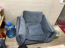 芝華士現(xiàn)代簡約科技布藝沙發(fā)客廳小戶型家用輕奢新款奶油風(fēng)直排 單人位1米 0cm 納米科技布面料+ 曬單實拍圖