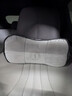 阿里波波（Alibobo）汽車(chē)頭枕腰靠車(chē)用商務(wù)系列竹碳頸枕兩用抱枕被四季通用 商務(wù)灰頭枕一對 曬單實(shí)拍圖