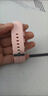 多比獸通用側(cè)滑款兒童智能電話手表硅膠手表帶短款針扣男女童35mm寬華強(qiáng)北腕帶兒童電話手表表帶 玫瑰粉【金屬扣】 (表帶接口3.5CM寬)通用 曬單實(shí)拍圖