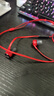 極度未知（HYPERX）云雀2半入耳式有線(xiàn)游戲耳機颶風(fēng)2原金士頓 FPS吃雞CSGO電腦手機Switch、PS5電競耳機被動(dòng)降噪耳麥 云雀2有線(xiàn)紅+靈音聲卡|直角插頭 曬單實(shí)拍圖