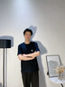 花花公子【3件裝】短袖t恤男純棉夏季簡(jiǎn)約修身圓領(lǐng)男士上衣打底衫男裝體恤 白色+黑色【2件裝】100%純棉 4XL 【建議175-185斤】 曬單實(shí)拍圖