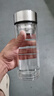 富光玻璃杯雙層帶茶隔大容量水杯 高檔商務(wù)泡茶杯 高硼硅杯子500ml 曬單實(shí)拍圖