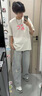 Shelley Jones淺藍色破洞毛邊牛仔褲男夏季新款美式高街痞帥百搭寬松休閑長褲子 淺藍色 XL [推薦120-140斤] 曬單實拍圖