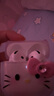 GUIG適用蘋果airpods4保護(hù)套airpods4代保護(hù)套格紋可愛kt貓?zhí)O果耳機(jī)4代保護(hù)套無線藍(lán)牙蘋果耳機(jī)保護(hù)套 粉色kt貓【適用Apple AirPods 4】 曬單實(shí)拍圖