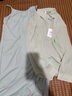 粉媚夢(mèng)新品連衣裙吊帶裙子女夏季2025新款衣服女裝小個(gè)子長(zhǎng)裙套裝兩件套 綠色襯衫+吊帶裙兩件套 L 【建議100-120斤】 曬單實(shí)拍圖