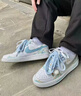 耐克（NIKE）球鞋定制  Court Vision 幾重?zé)熡陣?guó)風(fēng)千里江山低幫男女板鞋 千里江山 43 假一賠十 曬單實(shí)拍圖