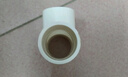 鍍美PVC彎頭UPVC直角90度接頭25塑料管20配件4分6分1寸32 40 50 63mm 【白色】內(nèi)徑20mm 5個 曬單實拍圖