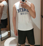 迪卡儂（DECATHLON）運動背心男無袖T恤透氣棉質(zhì)親膚運動健身跑步經(jīng)典T恤-5430090 曬單實拍圖