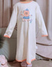 棉店嬰兒短袖睡袍夏季薄款純棉兒童空調(diào)服防踢睡裙女寶寶睡衣連體睡袋 八爪魚橘色 短袖 100 曬單實(shí)拍圖
