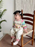 班喜迪嬰兒衣服秋裝嬰幼兒連體衣洋氣女寶寶衛(wèi)衣爬服春秋季超萌外出哈衣 米色 90cm 曬單實(shí)拍圖