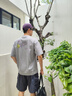 藍(lán)岐帝人MICROFT戶外超輕工裝短褲防風(fēng)防潑水輕量透氣五分褲男夏 灰藏青 L 曬單實(shí)拍圖