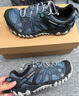 邁樂(lè)（Merrell）戶(hù)外鞋男女款戶(hù)外徒步溯溪鞋ALLOUTBLAZE輕便透氣耐磨防滑休閑鞋 J12641蘭（男） 42 曬單實(shí)拍圖