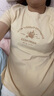 佐丹奴短袖T恤女純棉野餐花園主題復古森系印花圓領(lǐng)上衣13395201 曬單實拍圖