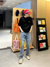 吉普（JEEP）美國(guó)正品天絲超薄牛仔褲夏季新款男士寬松闊腿直筒休閑垂感長(zhǎng)褲子 淺藍(lán)色 薄款 【官方正品】 33 【適合150斤左右】 曬單實(shí)拍圖