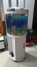 閩江半圓形生態(tài)上濾金魚缸中小型創(chuàng)意造景客廳家用玻璃水族箱 長48寬30高122【缸+柜】送禮包 曬單實拍圖